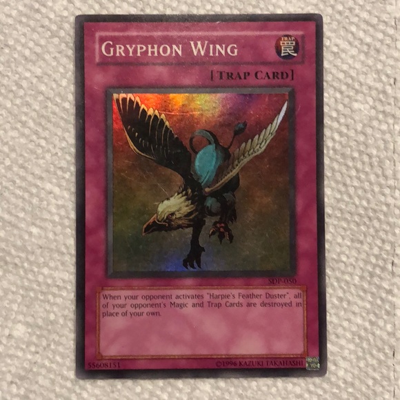 Gryphon Wing SDP-050 Yugioh Card - Picture 2 of 5